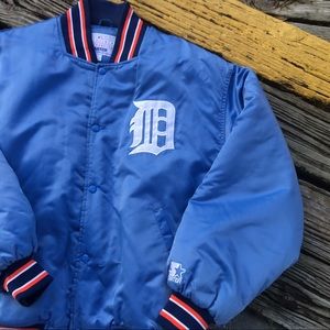STARTER Jackets & Coats - Vintage starter satin jacket Detroit tigers baseba STARTER Jackets & Coats - Vintage starter satin jacket Detroit tigers baseba